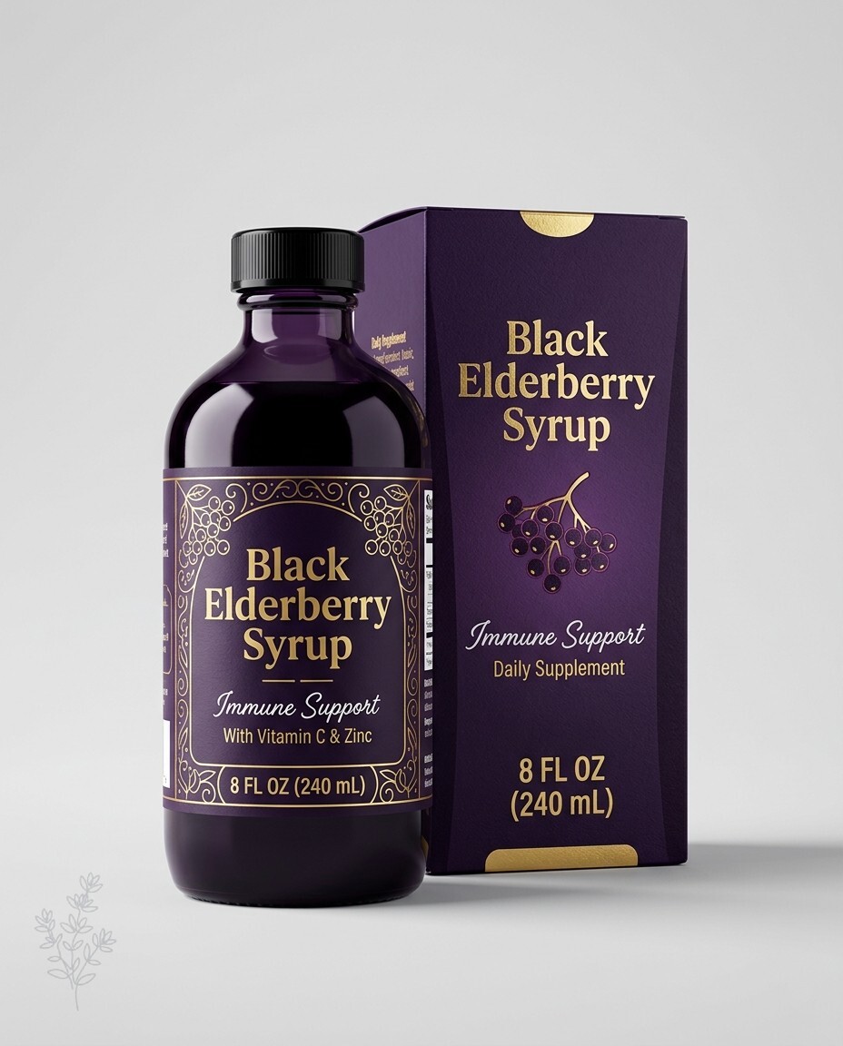 Black Elderberry Syrup — 8 fl oz